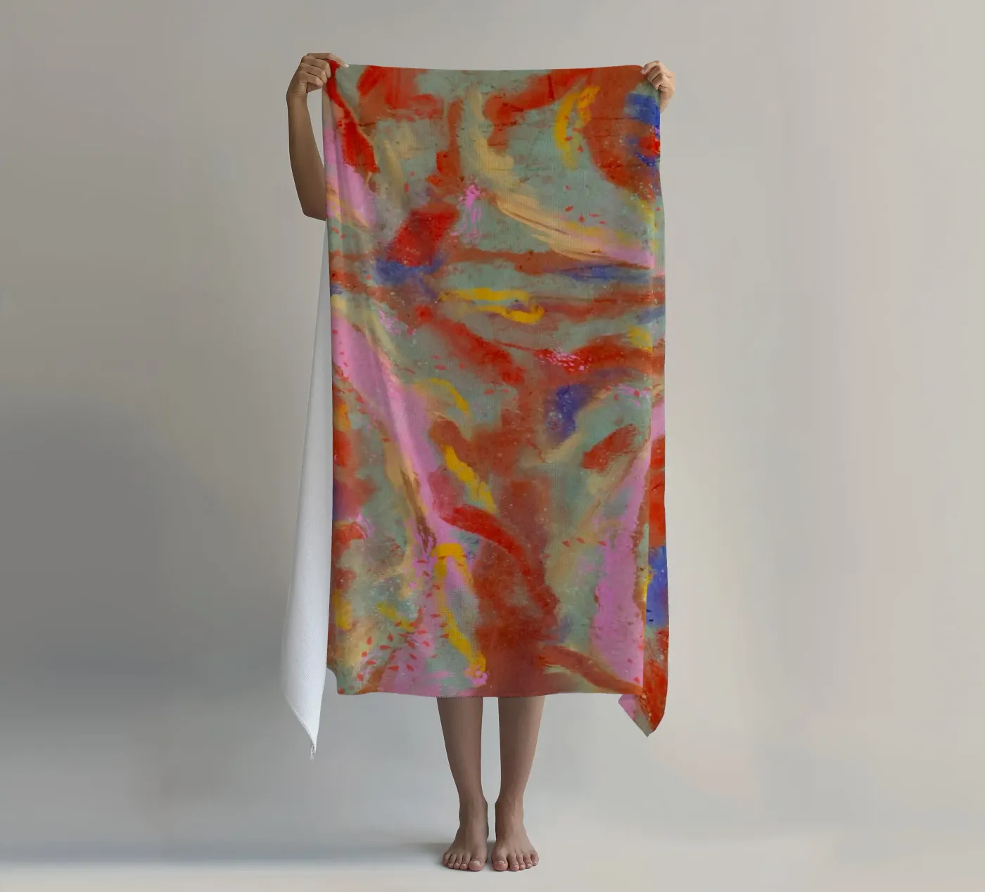 Red Flash Pattern telo mare da treechild
