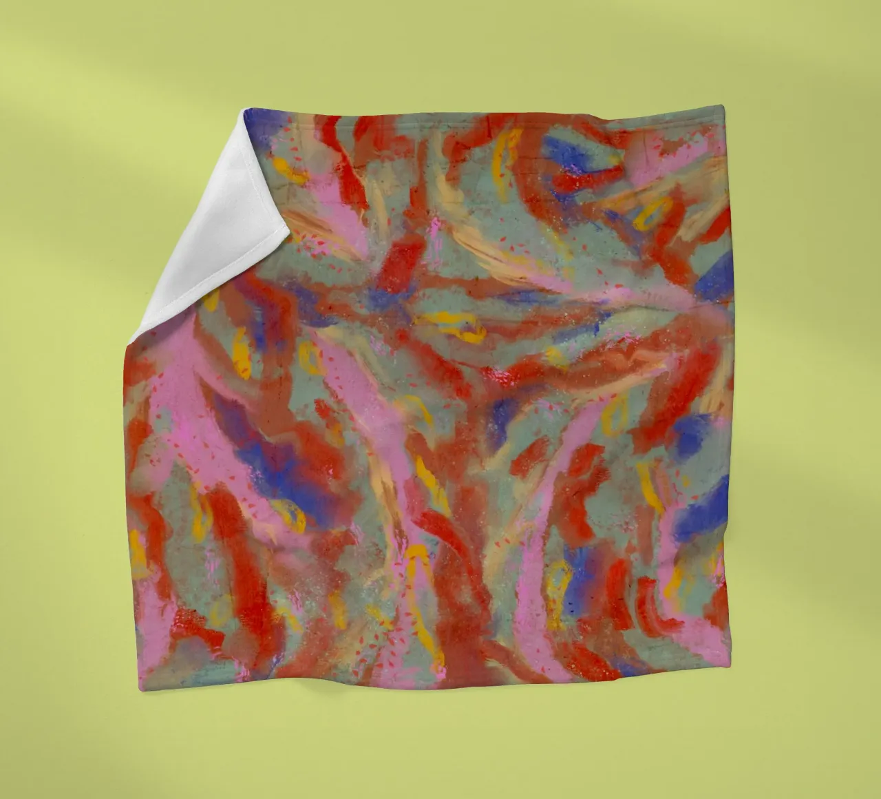 Red Flash Pattern coperta in pile da treechild