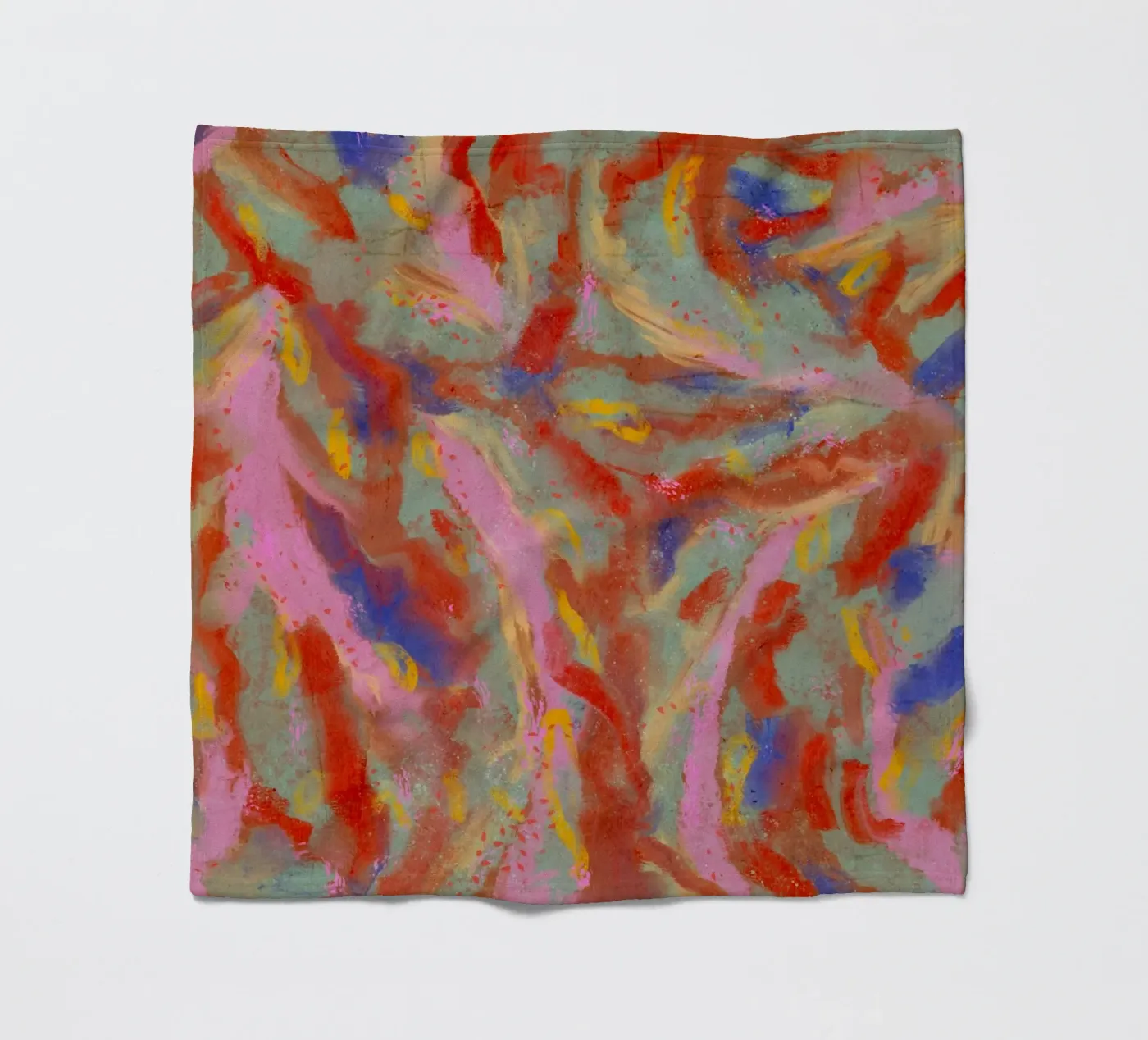 Red Flash Pattern fleecedeken van treechild