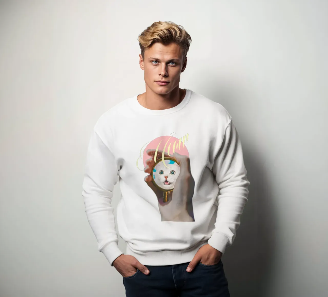 Meow! Cat Transformation sweat de MsGonzalez