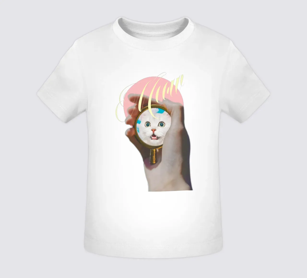 Meow! Cat Transformation maglietta neonato da MsGonzalez