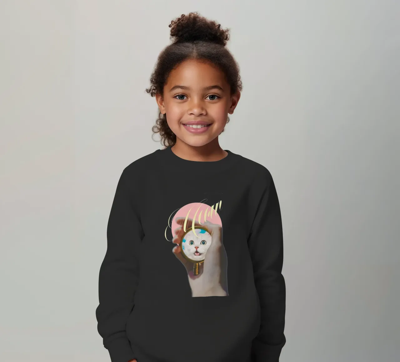 Meow! Cat Transformation felpa bambino da MsGonzalez