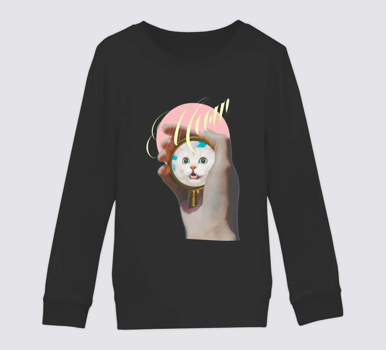 Meow! Cat Transformation felpa bambino da MsGonzalez