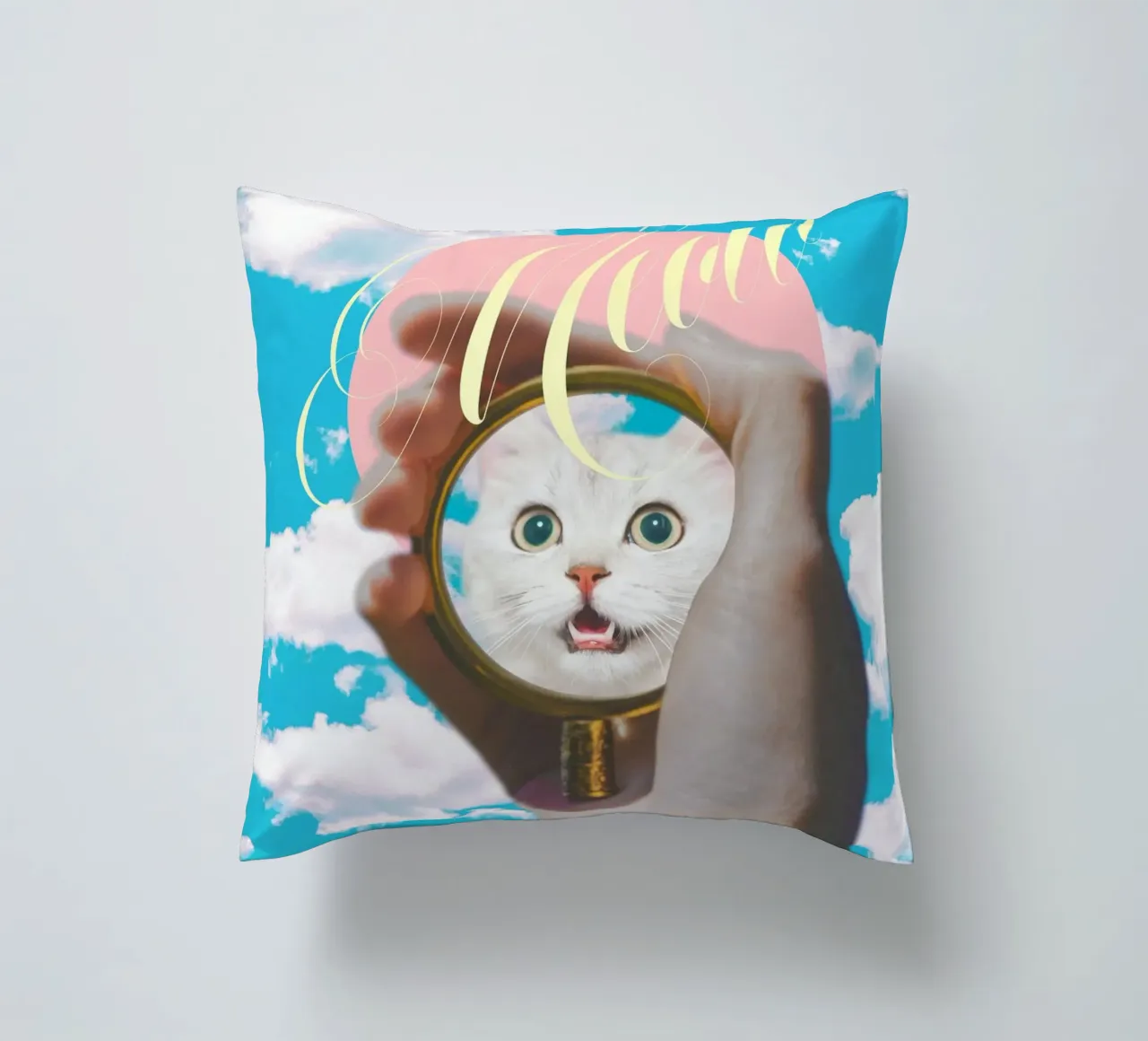 Meow! Cat Transformation cuscino da MsGonzalez