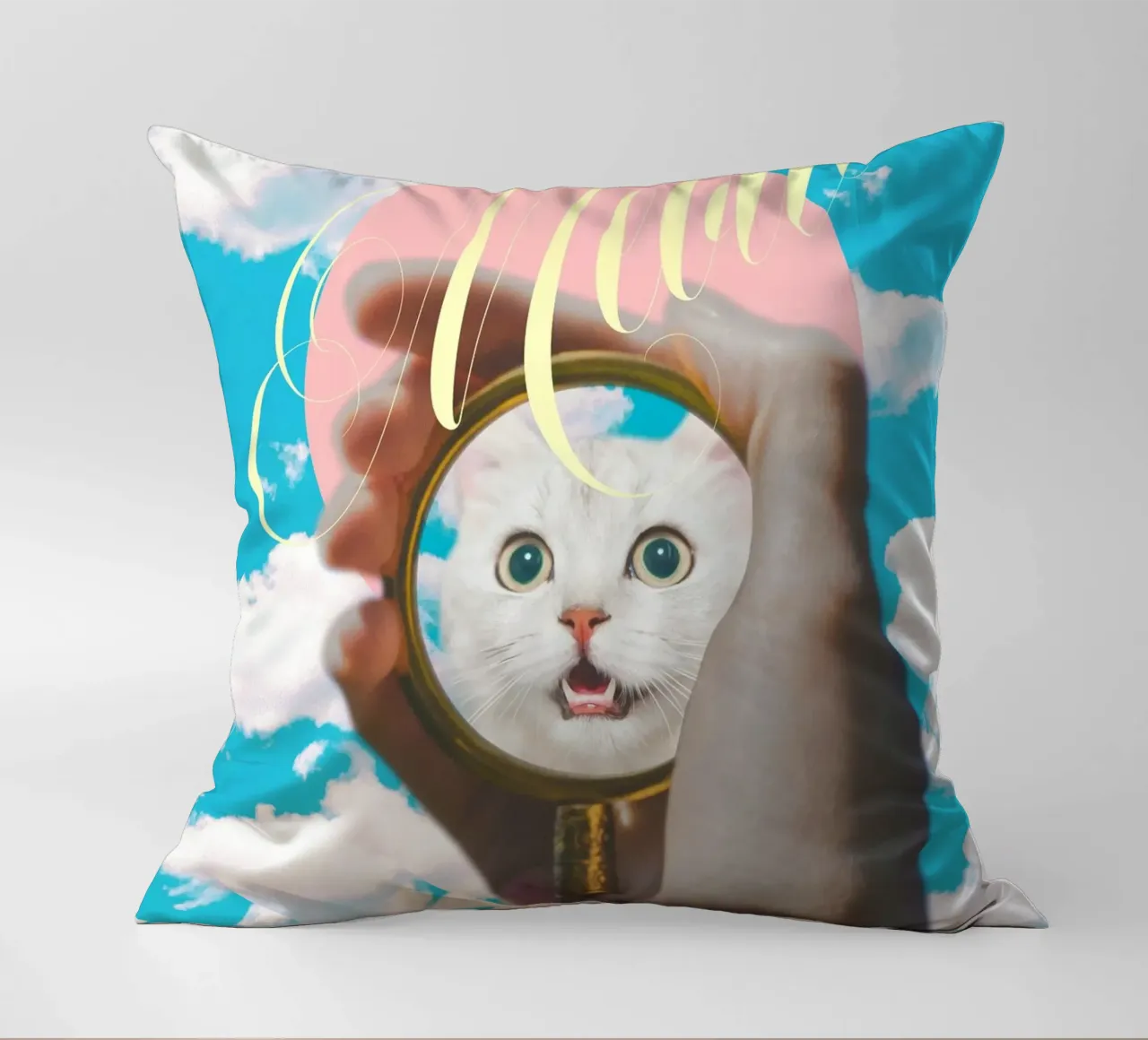 Meow! Cat Transformation cuscino da MsGonzalez