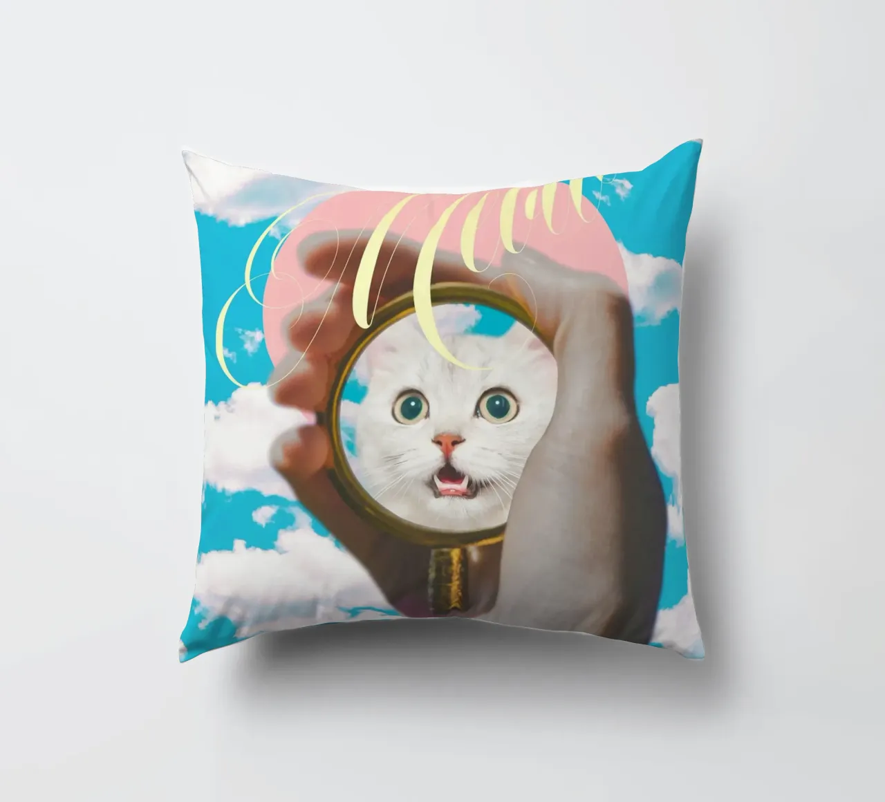 Meow! Cat Transformation cuscino da MsGonzalez