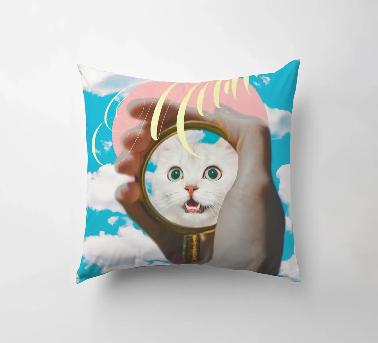 Meow! Cat Transformation cuscino da MsGonzalez