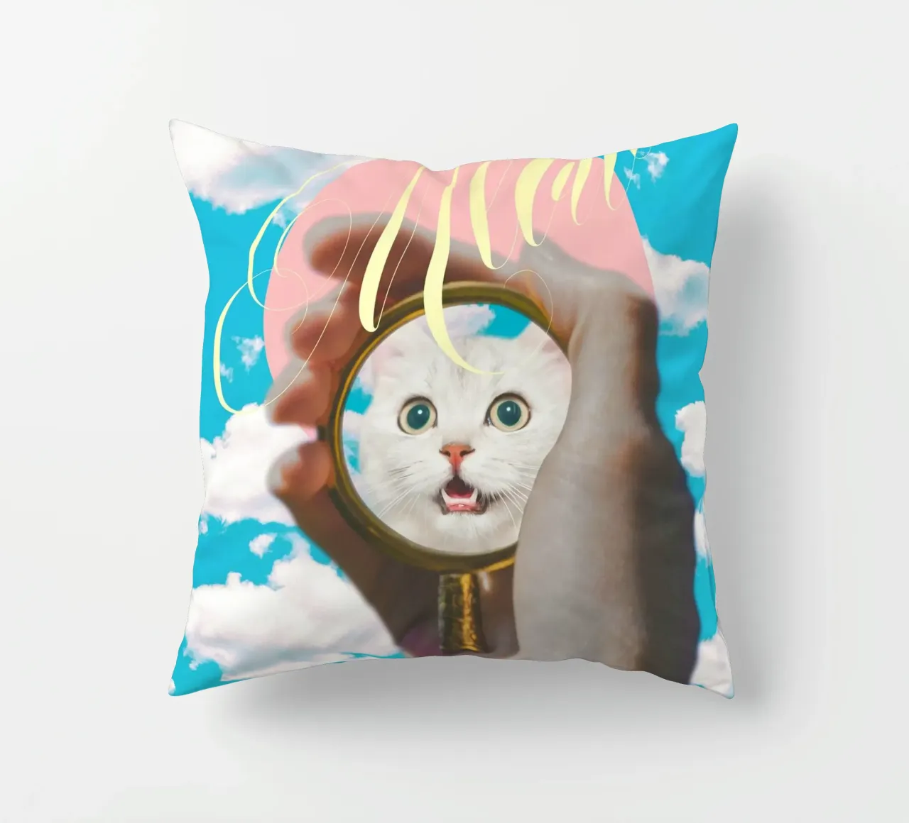 Meow! Cat Transformation cuscino da MsGonzalez