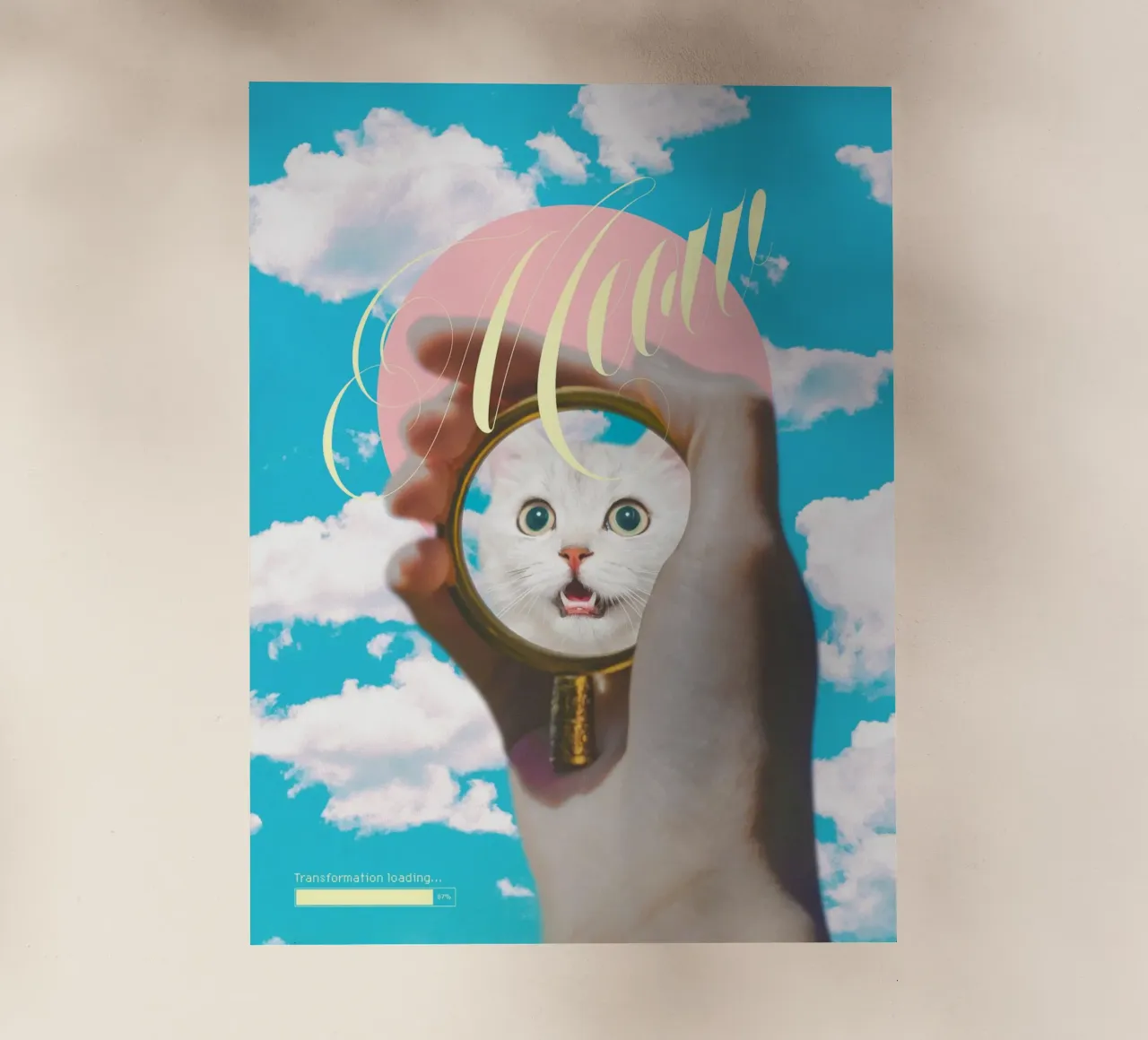 Meow! Cat Transformation pellicola backlit da MsGonzalez