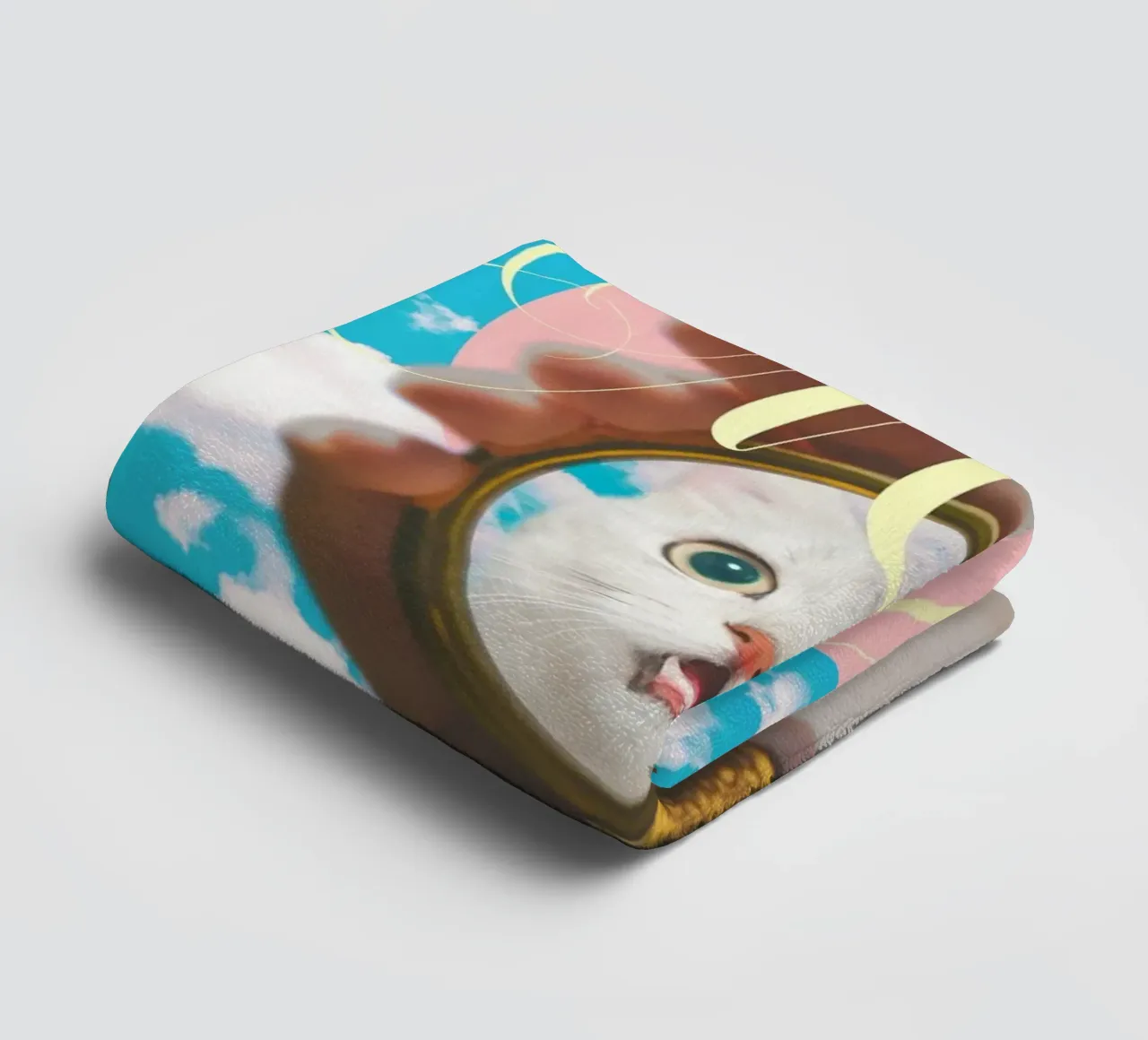 Meow! Cat Transformation asciugamano da bagno da MsGonzalez