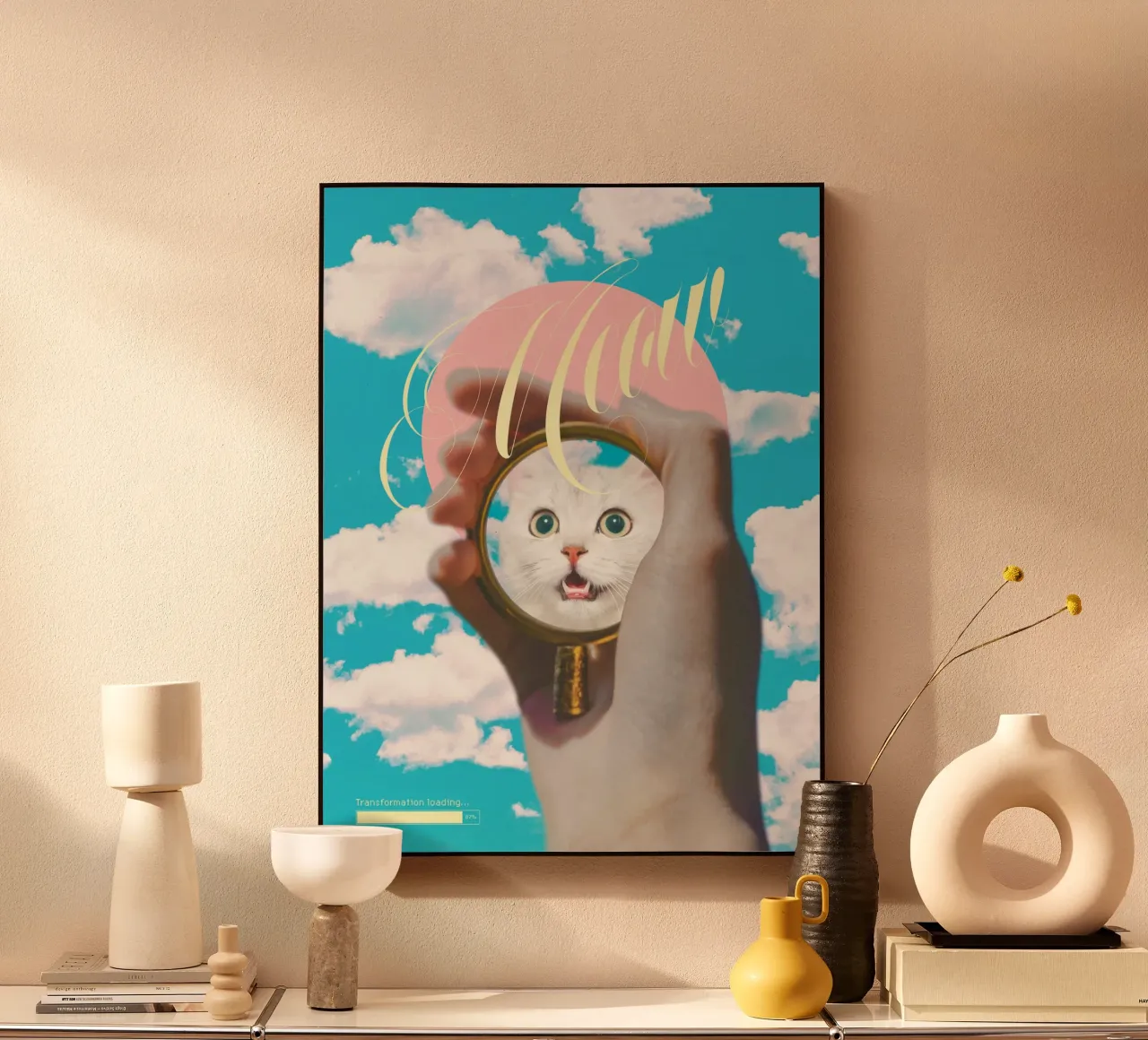 Meow! Cat Transformation plexiglass da MsGonzalez