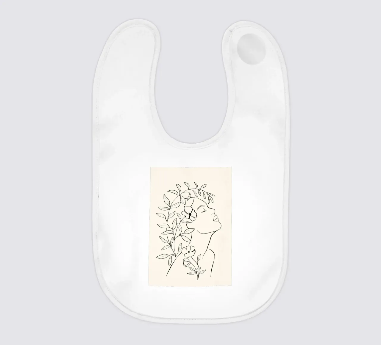Minimal Blooming 01 bavaglino da Nadjaa