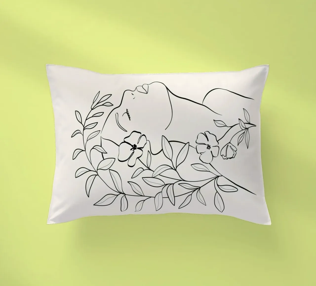 Minimal Blooming 01 cuscino da Nadjaa