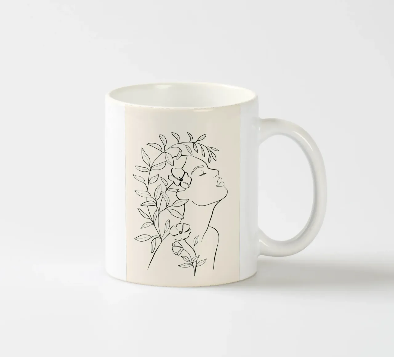 Minimal Blooming 01 tazza in ceramica da Nadjaa