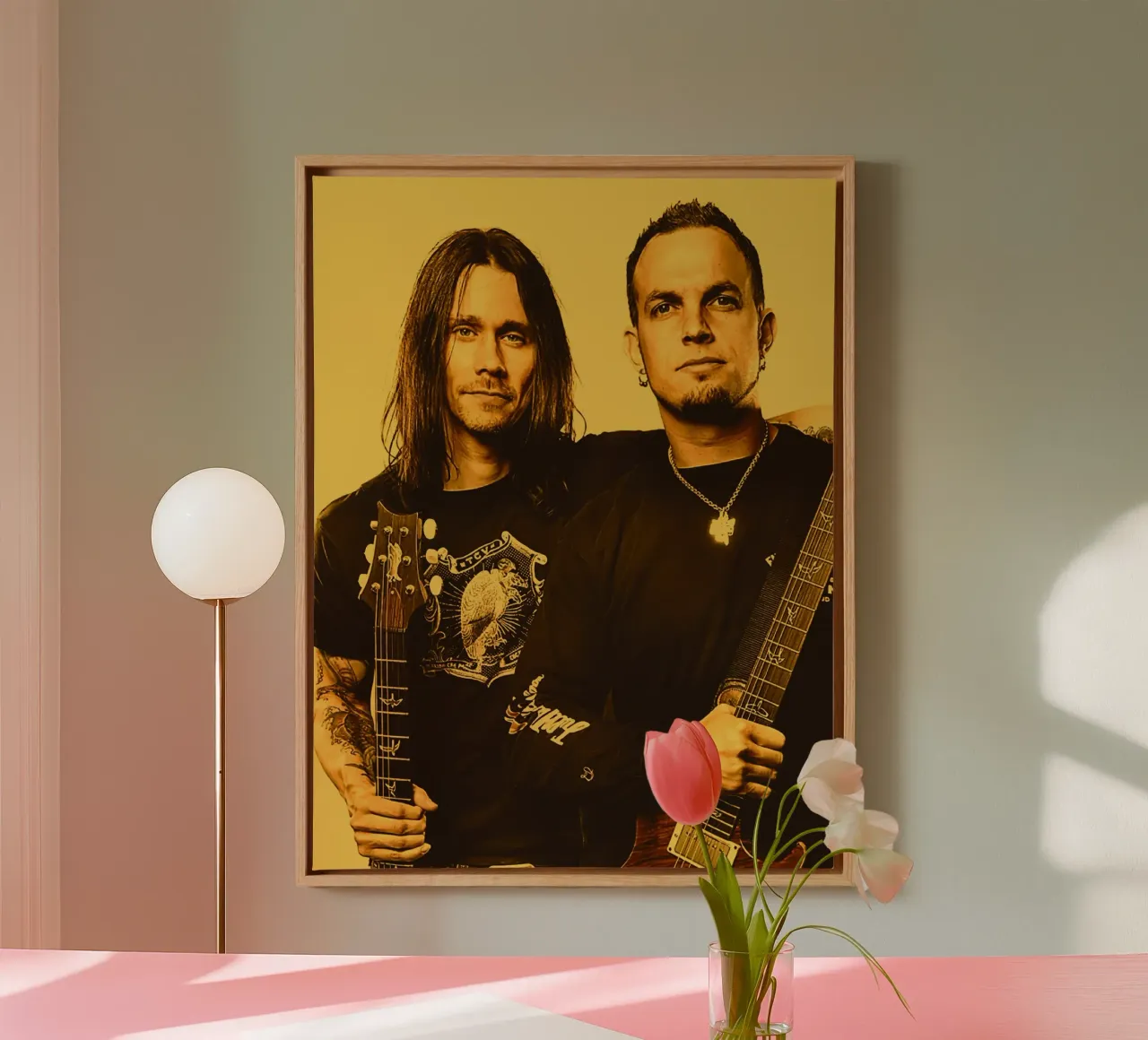 Alter Bridge tela con Cornice a cassetta da Musadad Shop