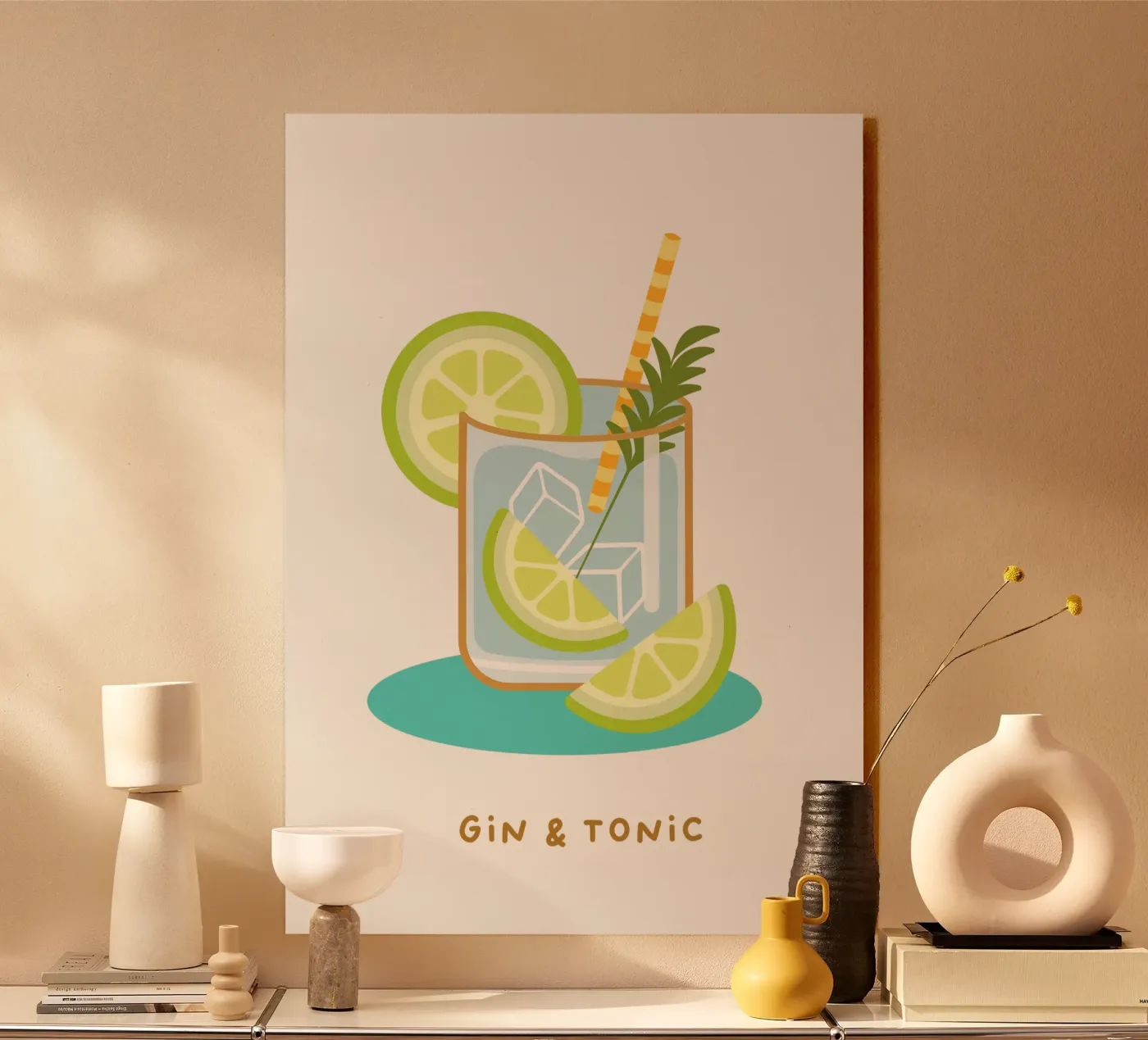 Gin & Tonic plexiglass da Ana Paniagua Design