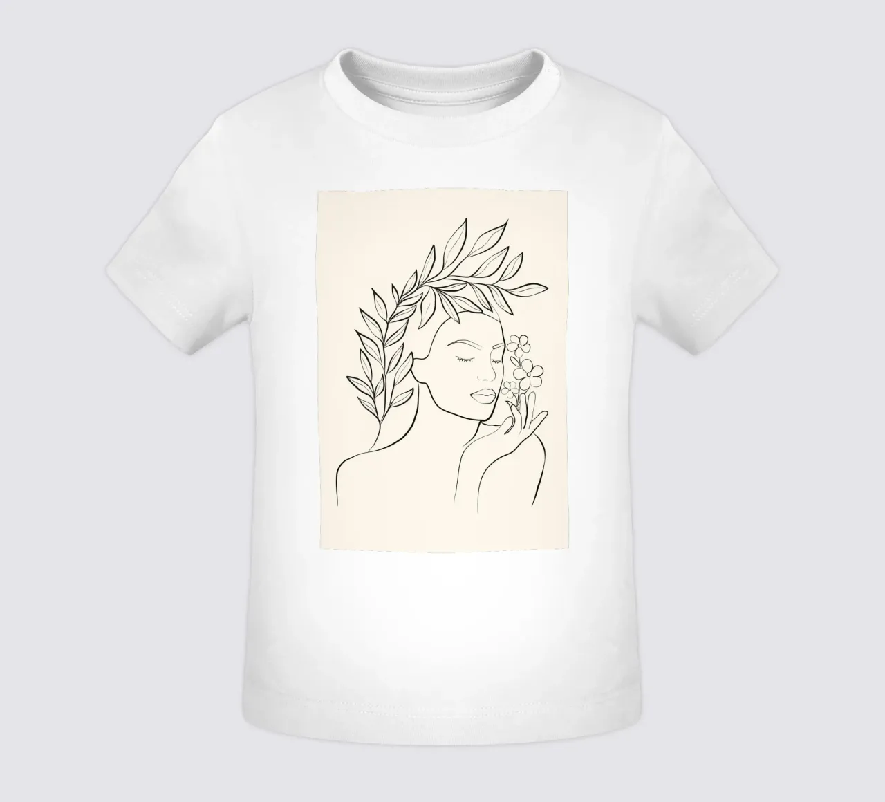 Minimal Blooming 02 maglietta neonato da Nadjaa