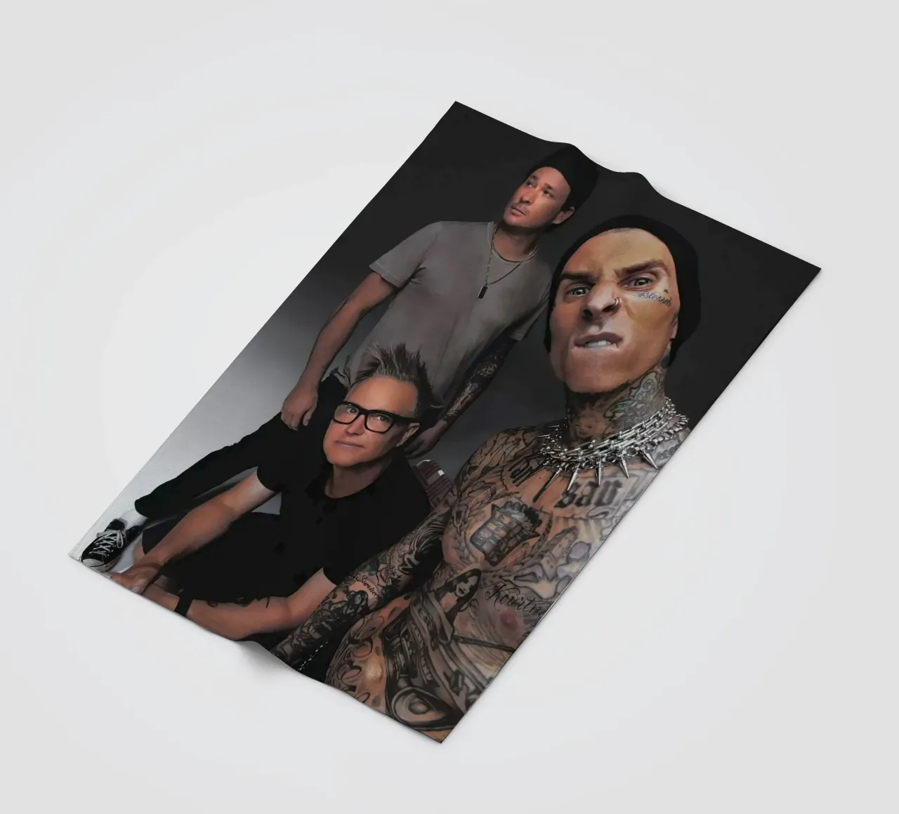 Blink 182 coperta in pile da Musadad Shop