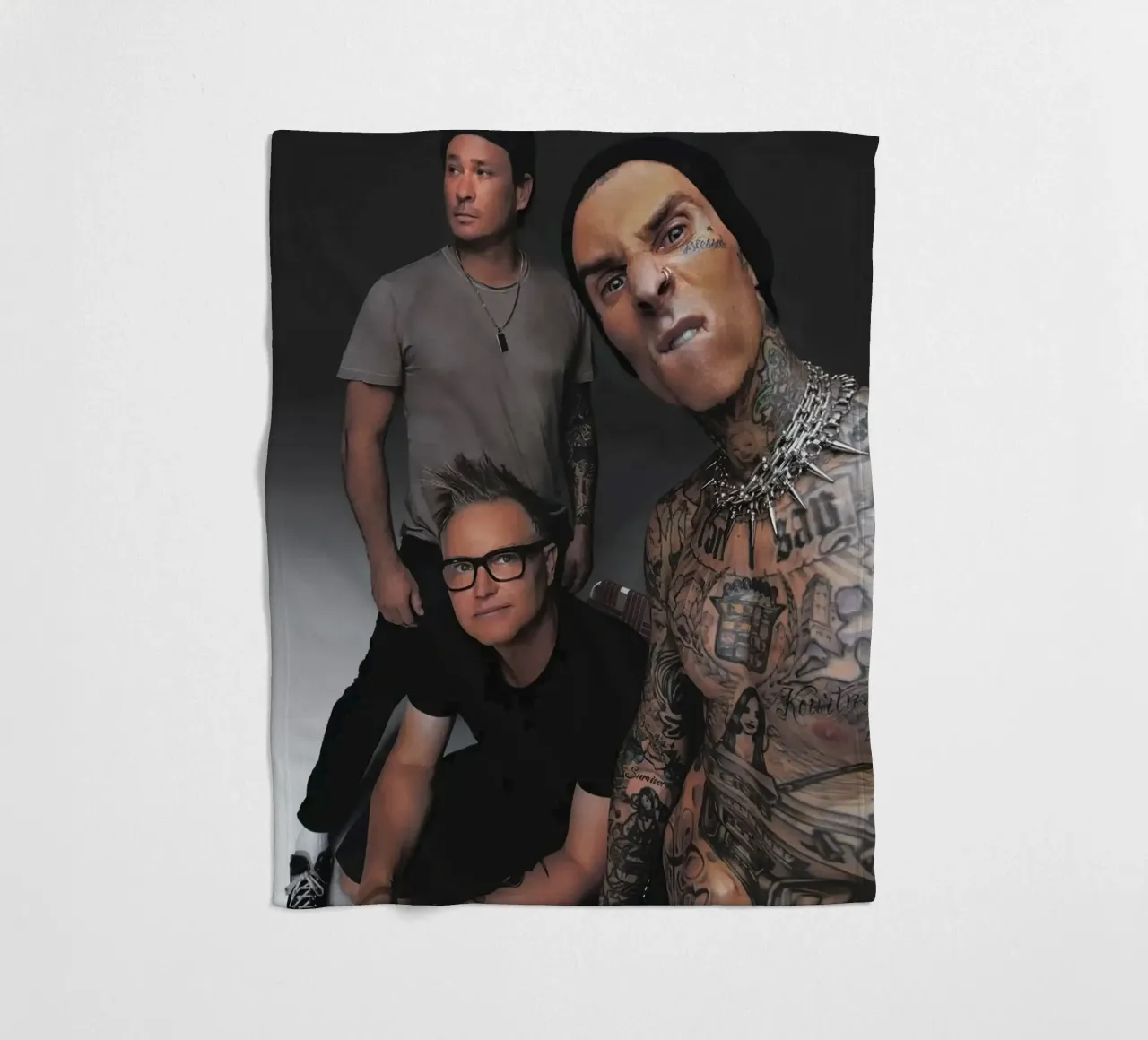 Blink 182 coperta in pile da Musadad Shop
