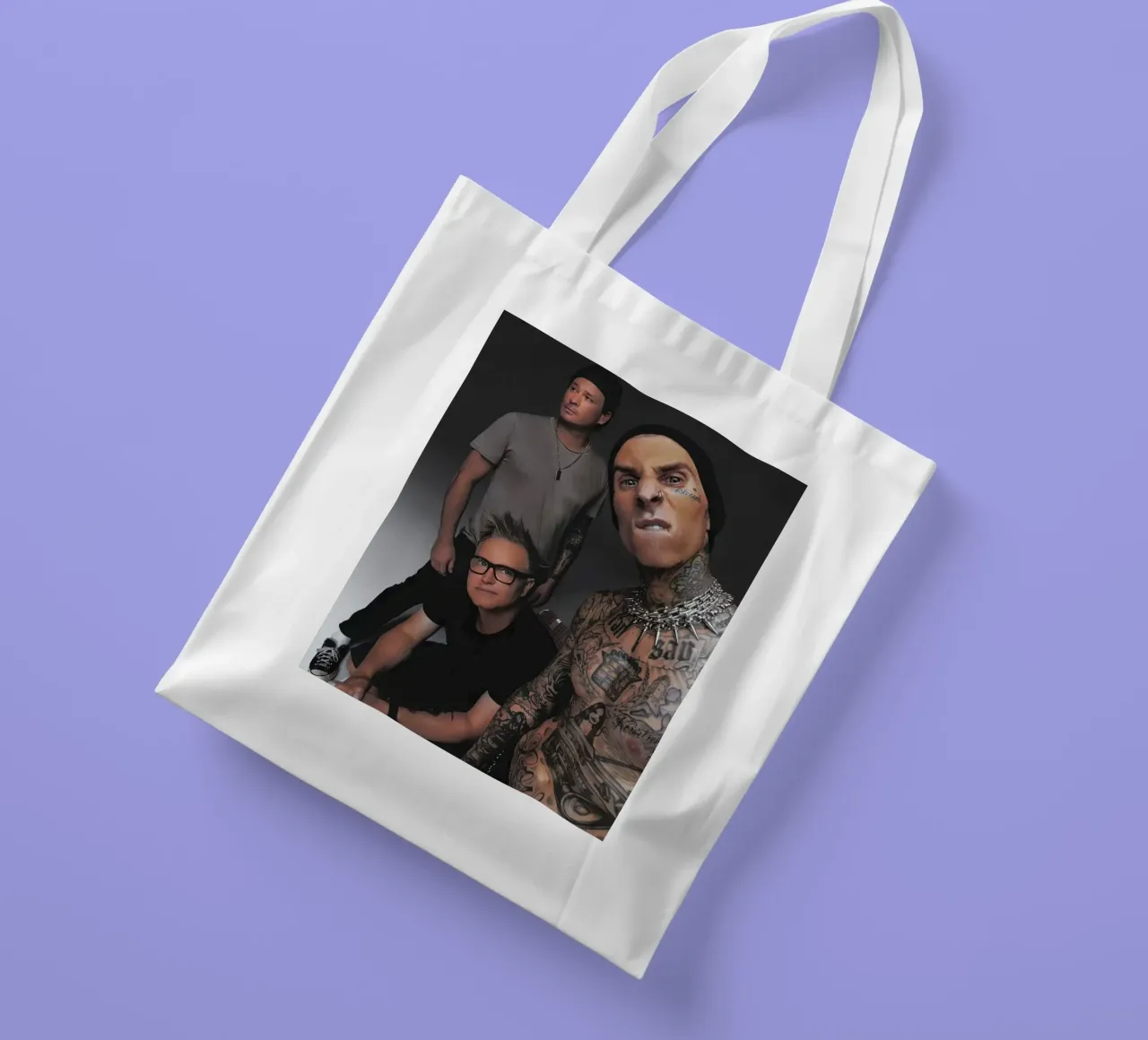Blink 182 borsa in juta da Musadad Shop