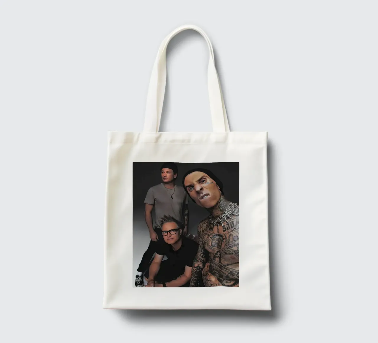 Blink 182 borsa in juta da Musadad Shop
