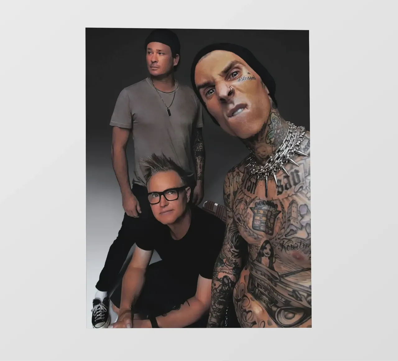 Blink 182 pellicola backlit da Musadad Shop