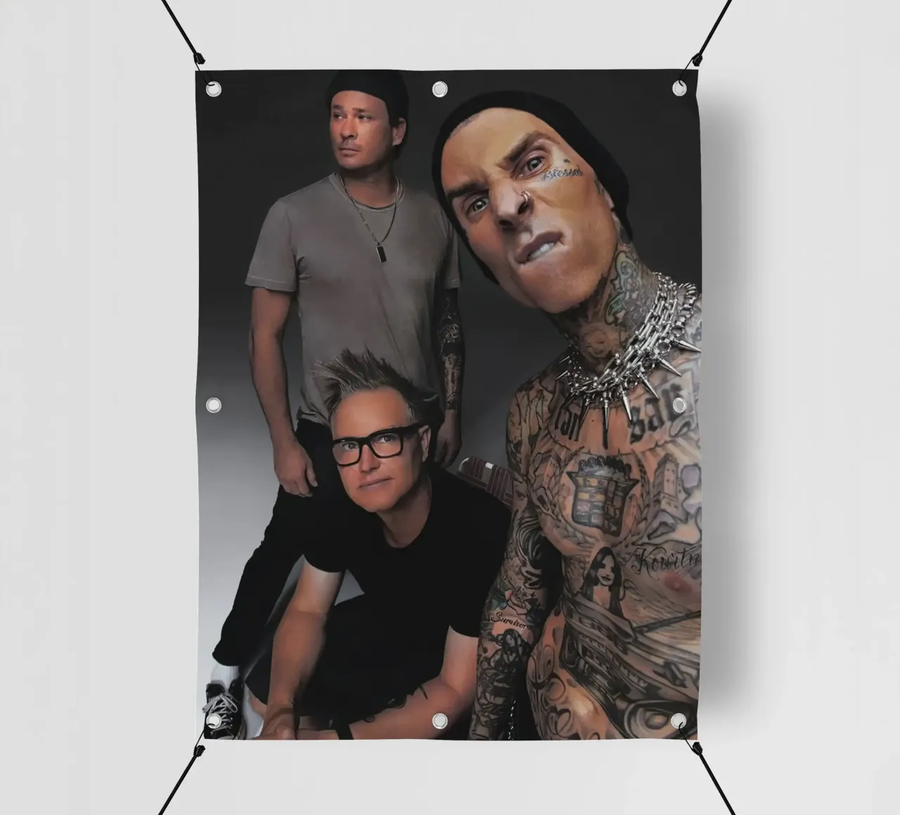 Blink 182 telo in pvc da Musadad Shop