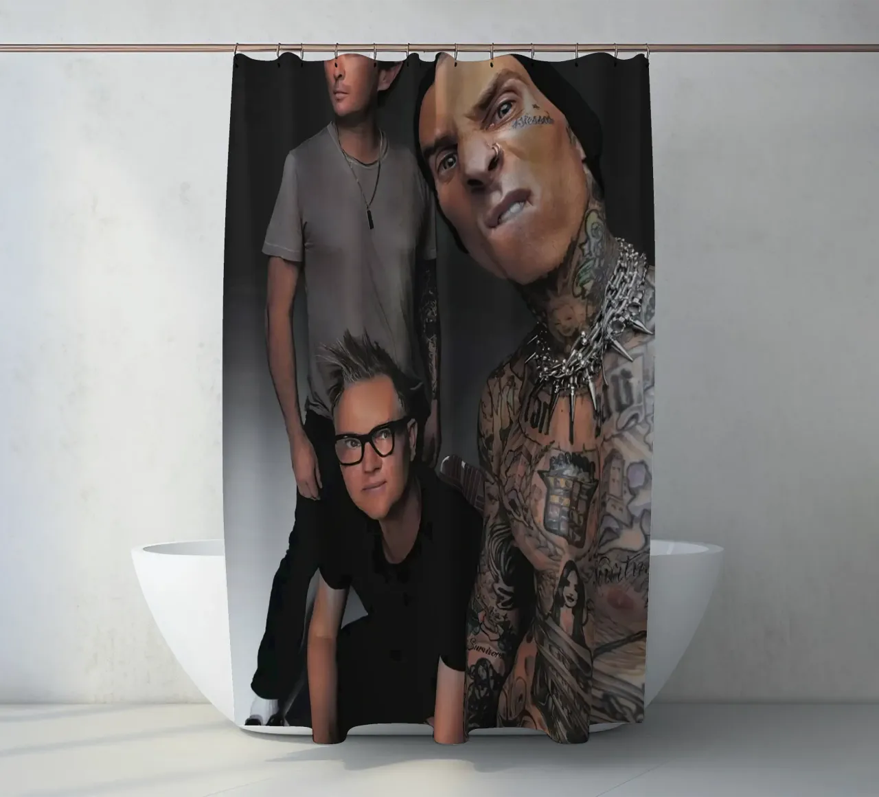 Blink 182 tenda da doccia da Musadad Shop