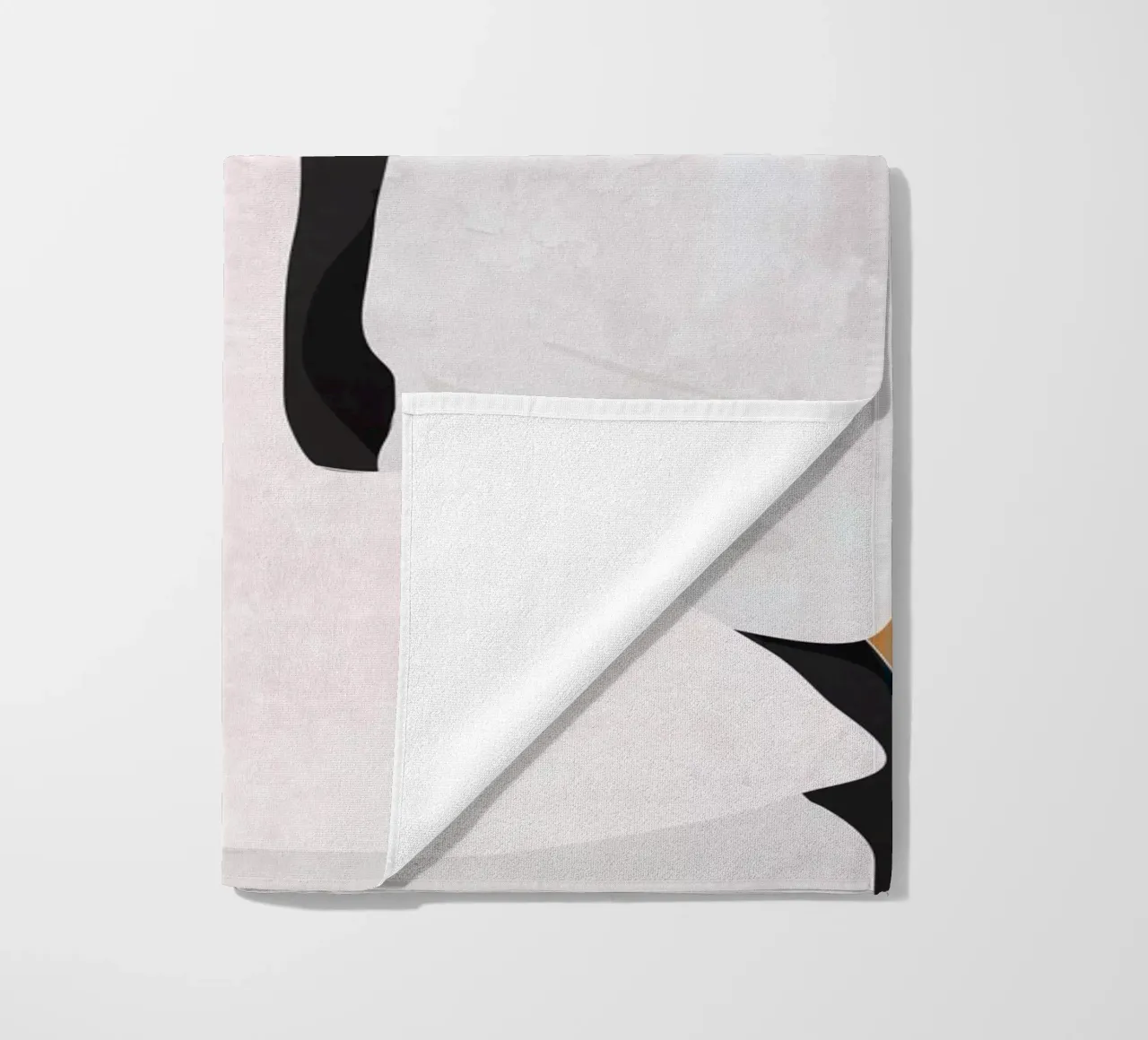 Ragazza d'arte minimale 9a telo mare da ThingDesign
