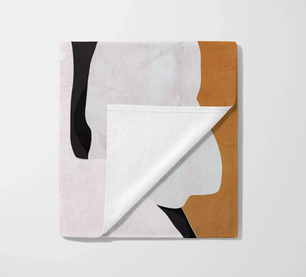 Ragazza d'arte minimale 9a telo mare da ThingDesign