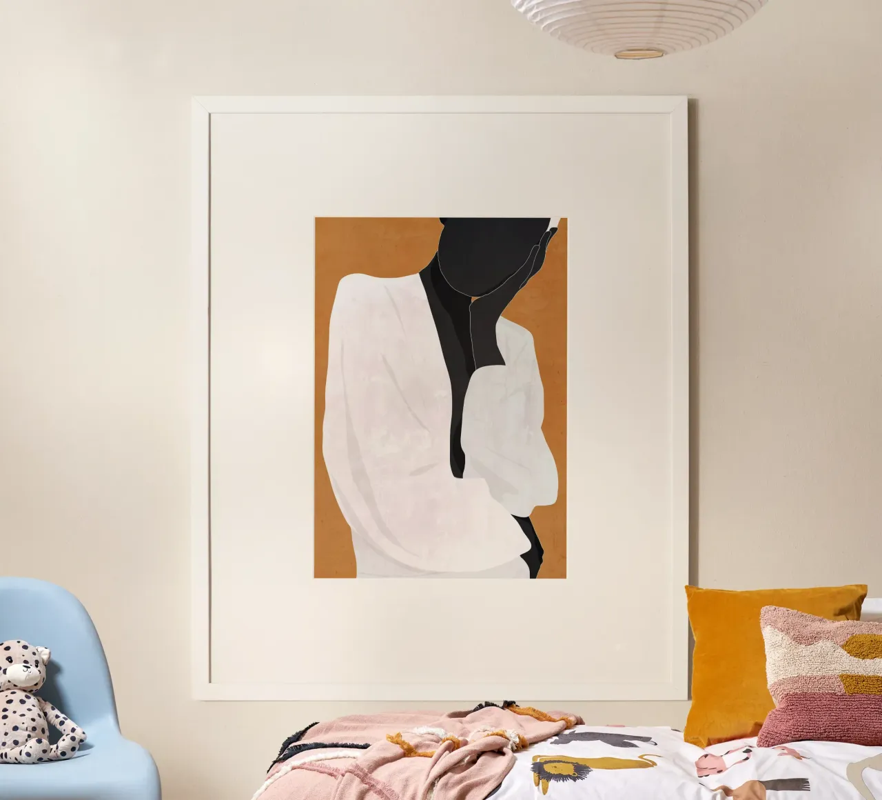 Minimal Art Girl 9a hahnemühle by ThingDesign