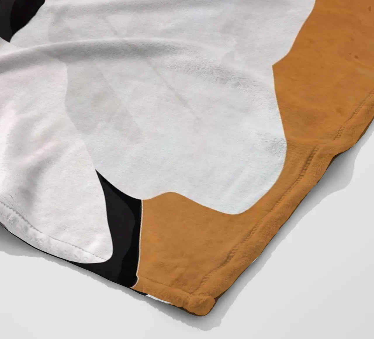 Ragazza d'arte minimale 9a coperta in pile da ThingDesign