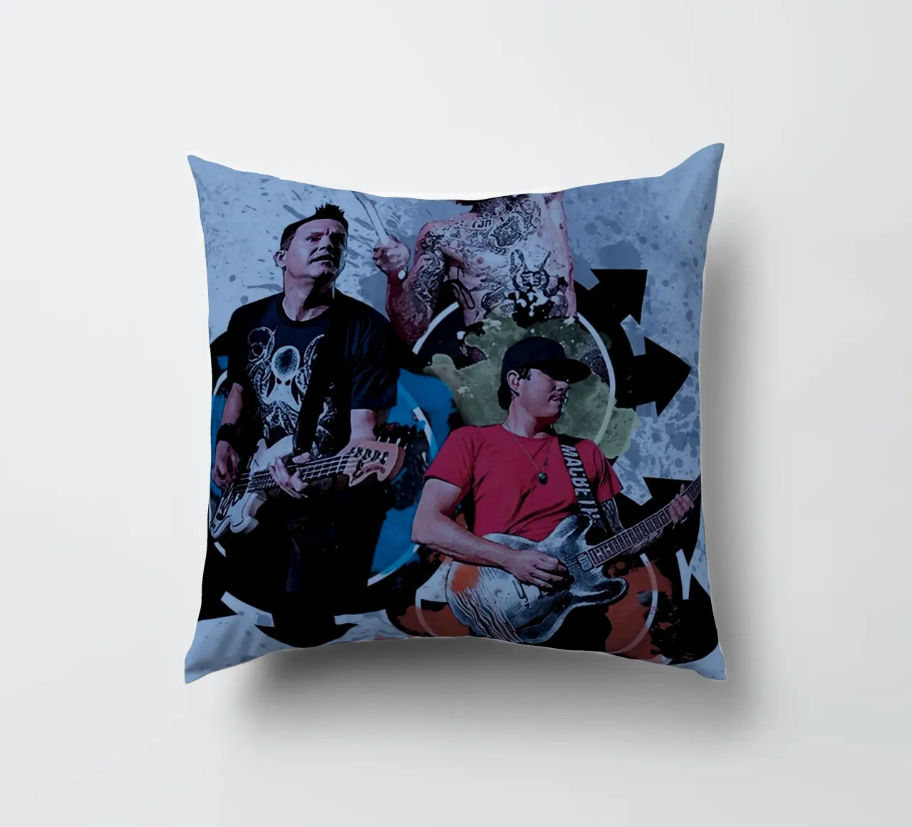 Blink 182 cuscino da Musadad Shop