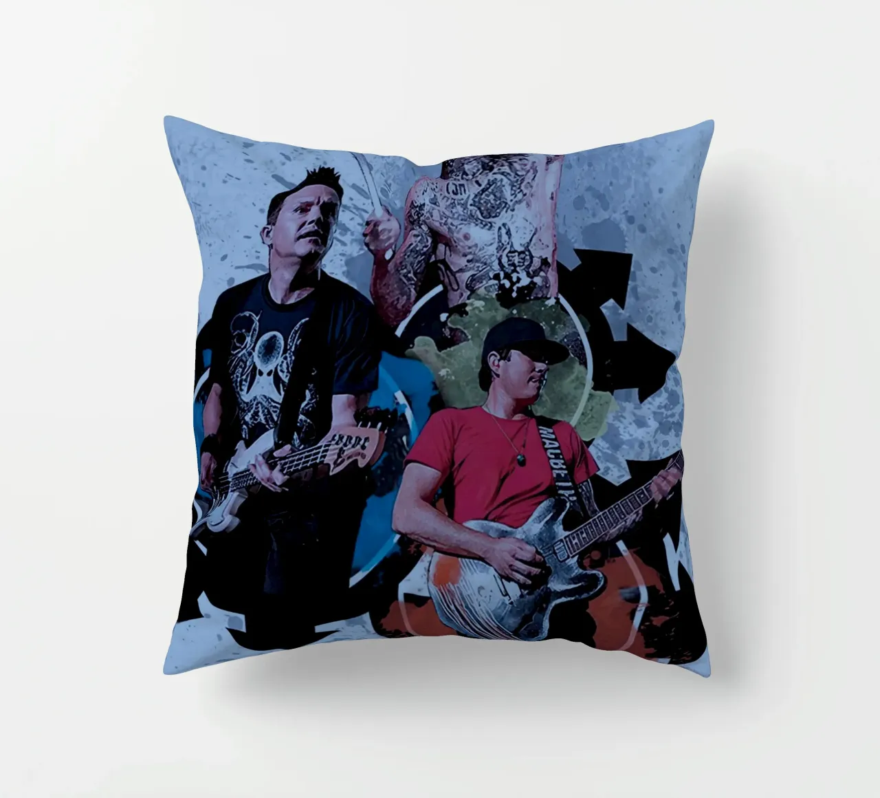 Blink 182 cuscino da Musadad Shop