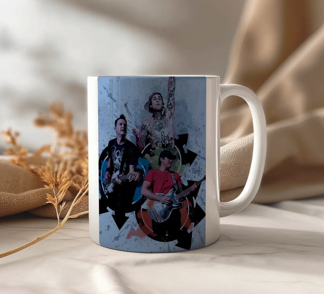 Blink 182 tazza in ceramica da Musadad Shop