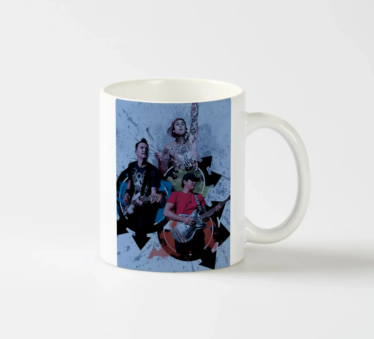 Blink 182 tazza in ceramica da Musadad Shop