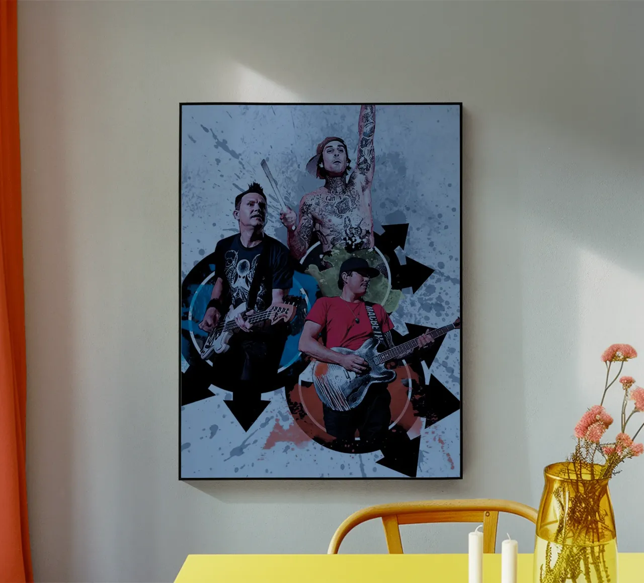 Blink 182 plexiglass da Musadad Shop