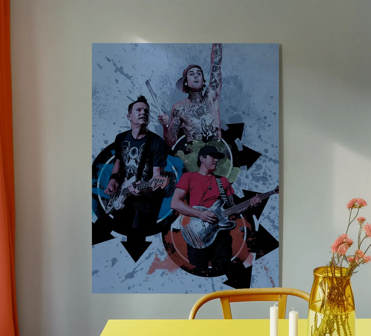 Blink 182 plexiglass da Musadad Shop