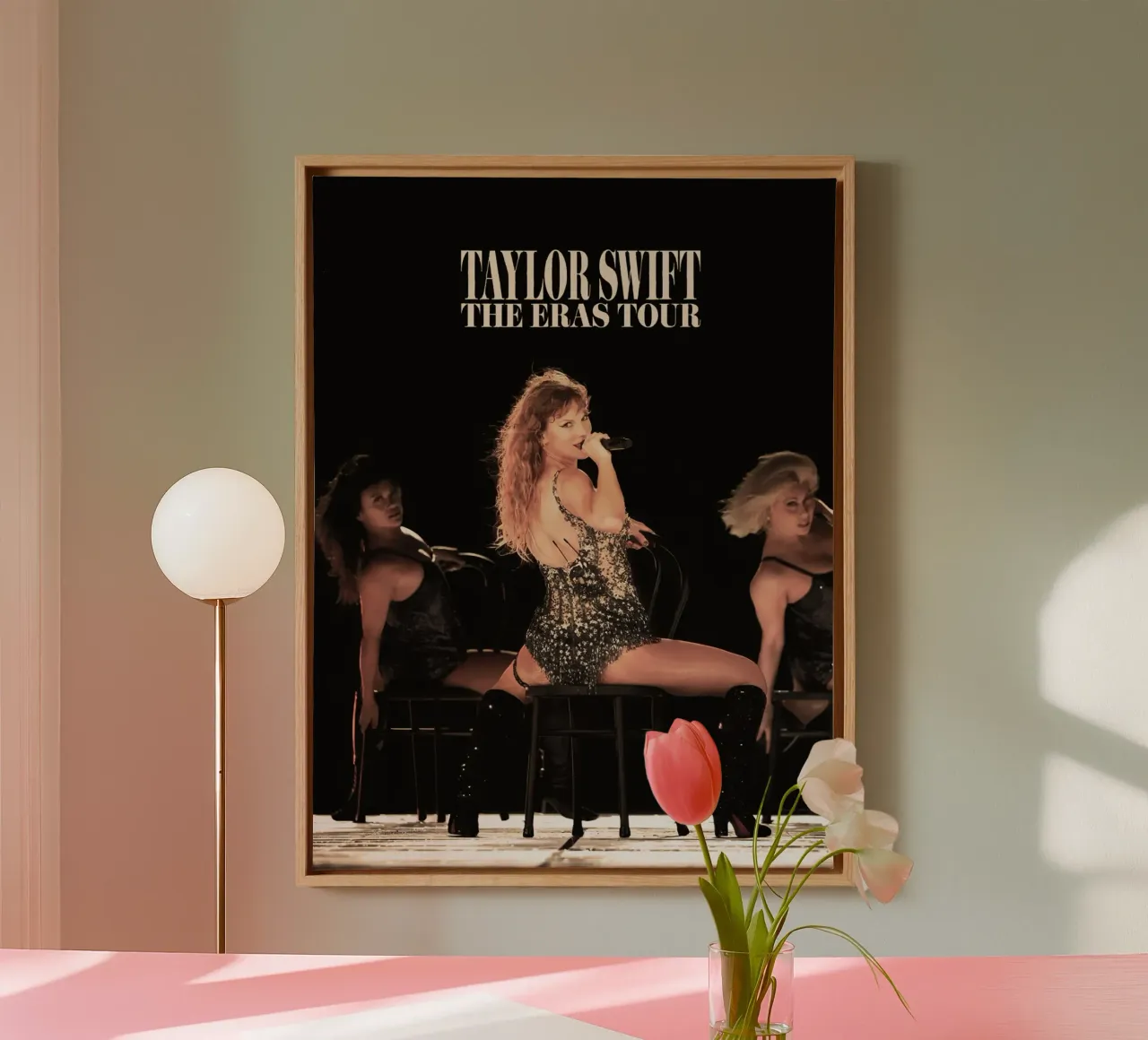 Taylor Swift tela con Cornice a cassetta da Musadad Shop