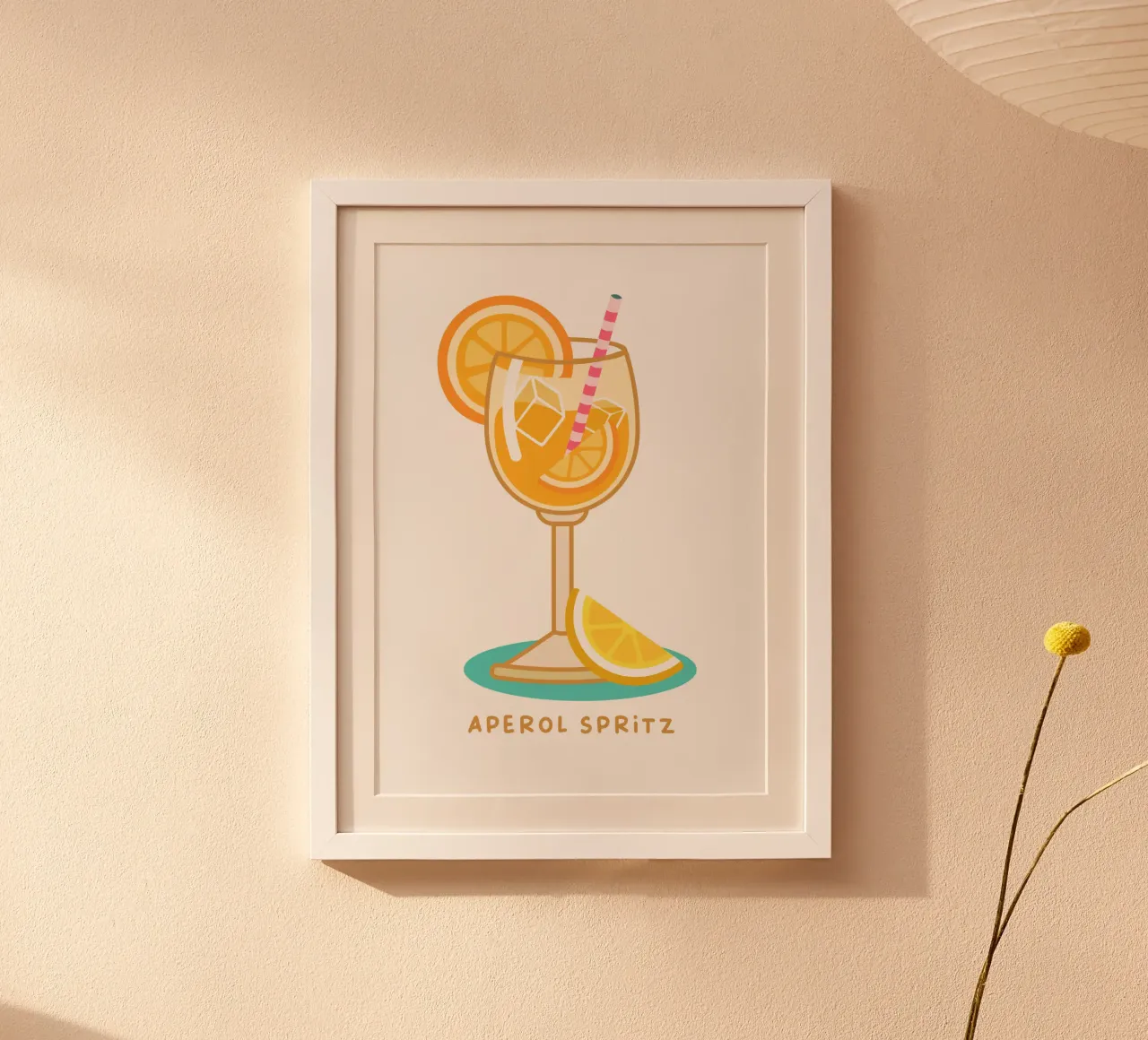 Aperol Spritz poster da Ana Paniagua Design