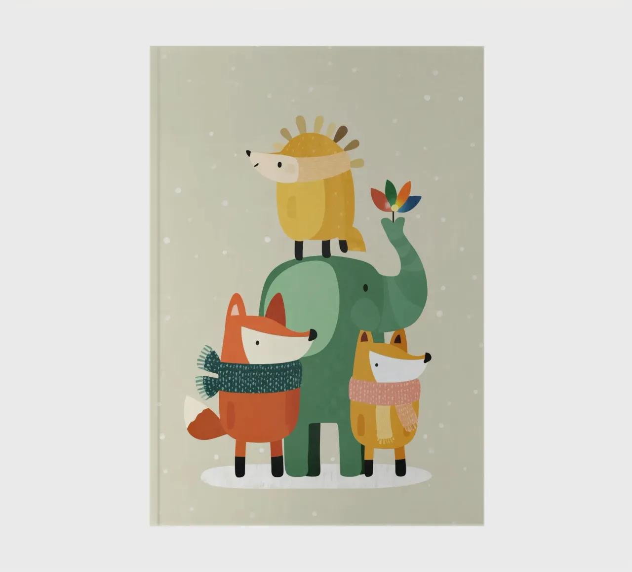 Team Cozy Critters notebook by Kiara