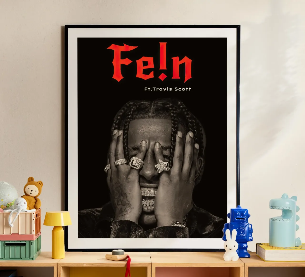 Travis Scott poster da Musadad Shop