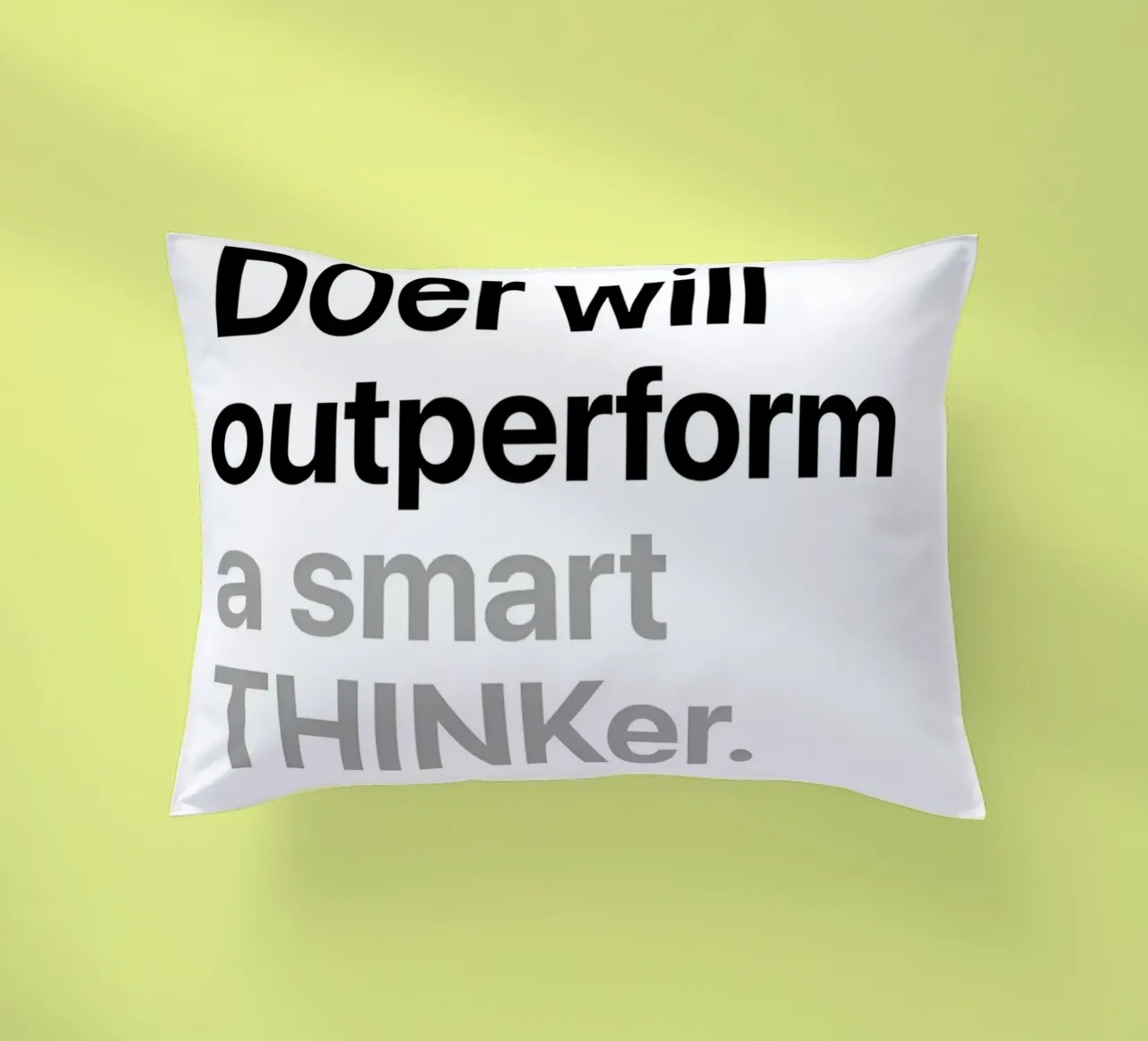 a'smart THINKer cuscino da Type & Tape