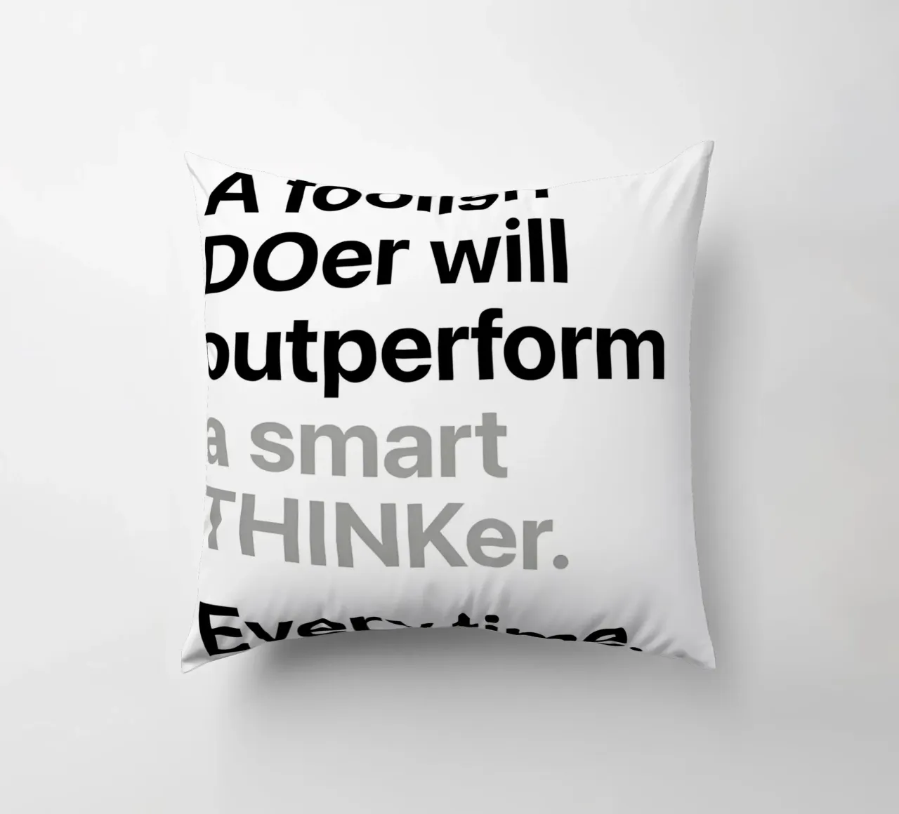 a'smart THINKer cuscino da Type & Tape