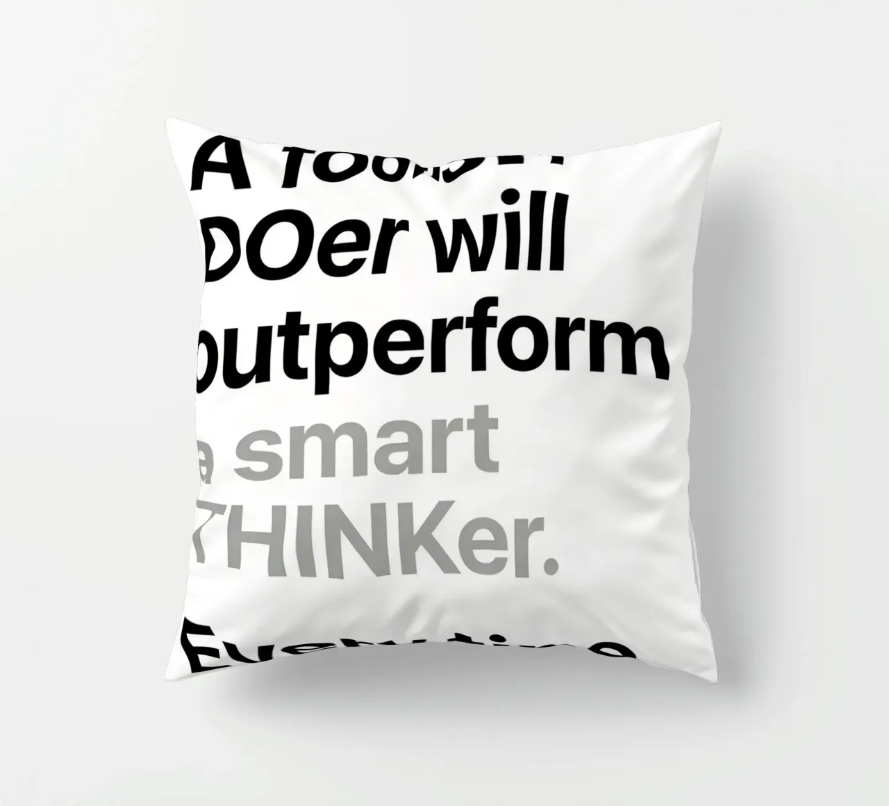 a'smart THINKer cuscino da Type & Tape
