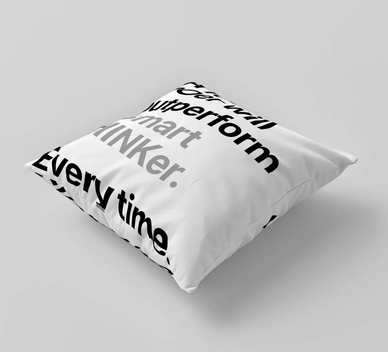 a'smart THINKer cuscino da Type & Tape