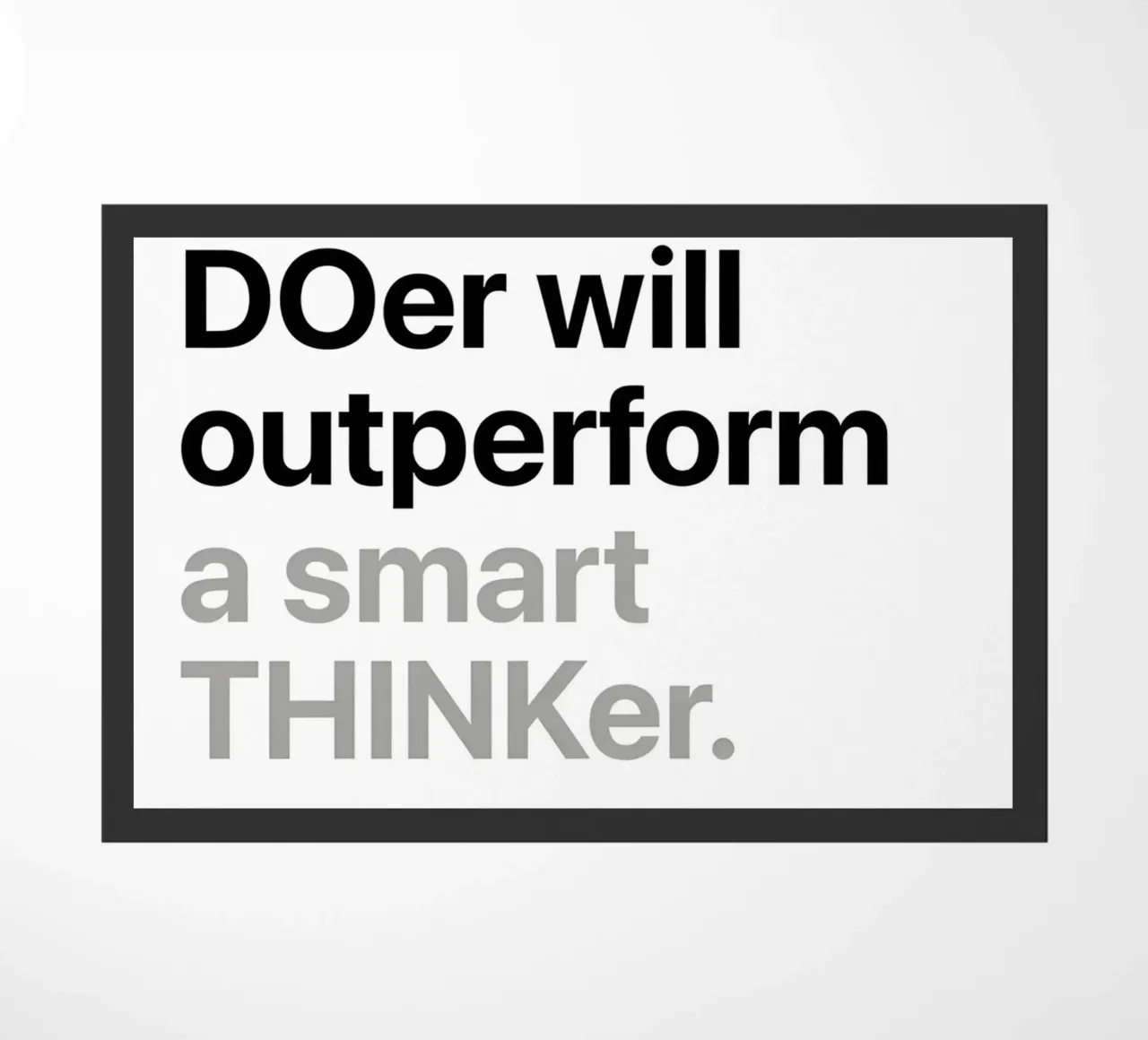 a'smart THINKer zerbino da Type & Tape