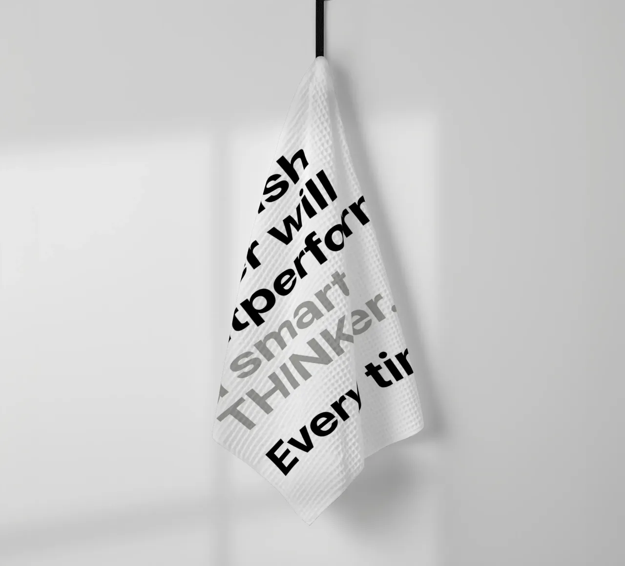 a'smart THINKer canovaccio da cucina da Type & Tape