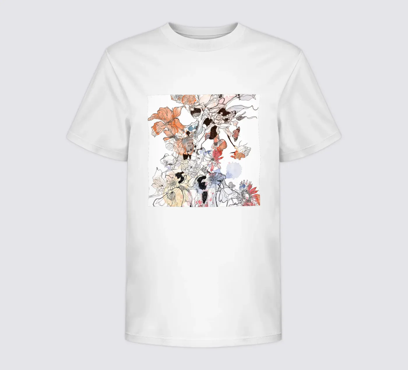 fiori t-shirt bambini da Giulio Iurissevich