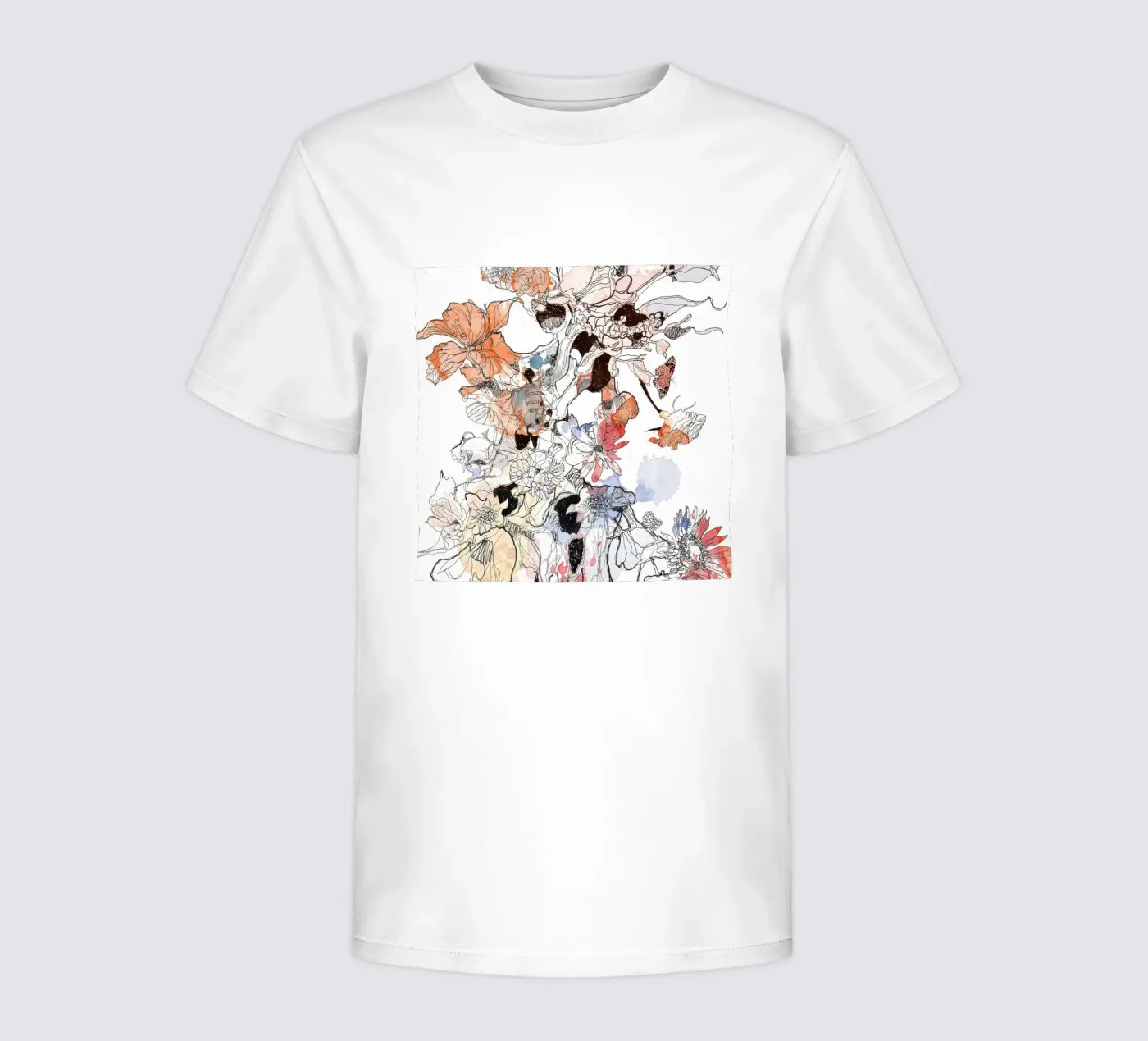 fiori t-shirt bambini da Giulio Iurissevich